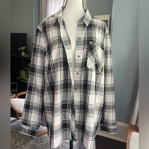 Eddie Bauer Women’s Plaid Button Down Shirt | Size 2XL